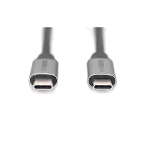 Digitus | USB connector | Male | 24 pin USB-C | Male | Black | 24 pin USB-C | 1 m - 2
